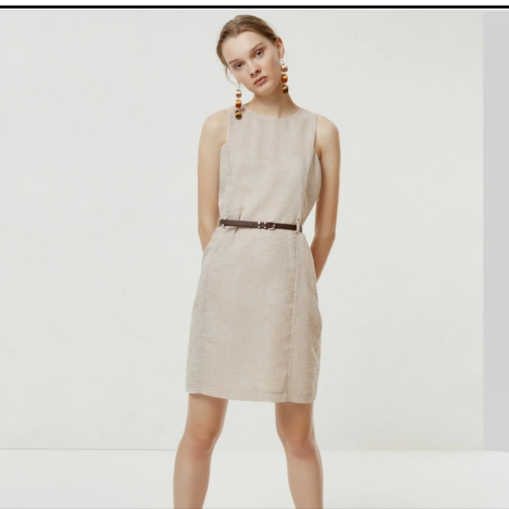 ♻️ Yargici sleeveless dress with belt
